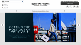 What Gunwharf-quays.com website looked like in 2021 (2 years ago)