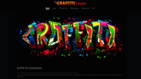 What Graffiticreator.net website looked like in 2021 (2 years ago)