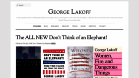 What Georgelakoff.com website looked like in 2021 (2 years ago)