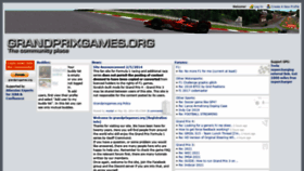 What Grandprixgames.org website looked like in 2021 (2 years ago)