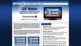 What Gif-animator.com website looked like in 2021 (2 years ago)