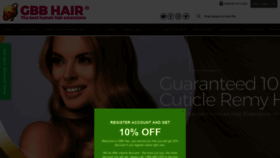 What Gbbhair.com website looked like in 2021 (2 years ago)