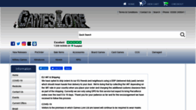 What Gameslore.com website looked like in 2021 (3 years ago)