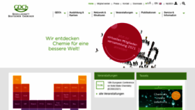 What Gdch.de website looked like in 2021 (2 years ago)