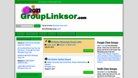What Grouplinksor.com website looked like in 2021 (2 years ago)