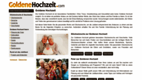 What Goldenehochzeit.com website looked like in 2021 (2 years ago)