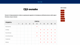 What Gdz-spishy.ru website looked like in 2021 (2 years ago)