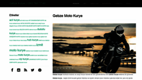What Gebzekurye.com website looked like in 2021 (2 years ago)