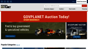 What Govplanet.eu website looked like in 2021 (2 years ago)