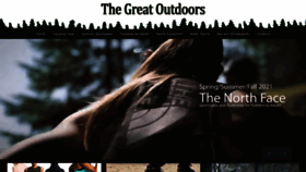 What Greatoutdoorsvermont.com website looked like in 2021 (2 years ago)