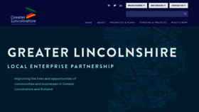 What Greaterlincolnshirelep.co.uk website looked like in 2021 (2 years ago)