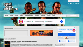 What Grandtheftauto5.fr website looked like in 2021 (2 years ago)