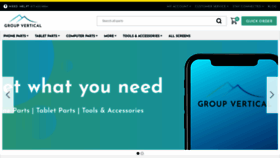 What Groupvertical.com website looked like in 2021 (2 years ago)