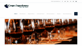What Grape-experiences.com website looked like in 2021 (2 years ago)