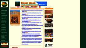 What Globalwood.org website looked like in 2021 (2 years ago)