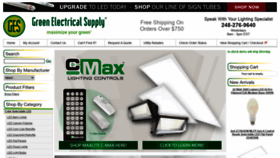 What Greenelectricalsupply.com website looked like in 2021 (2 years ago)