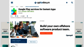 What Google-play-services-for-instant-apps.en.uptodown.com website looked like in 2021 (2 years ago)