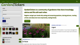 What Gardenclickers.co.uk website looked like in 2021 (2 years ago)