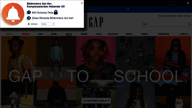 What Gap.com.tr website looked like in 2021 (2 years ago)
