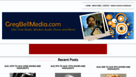 What Gregbellmedia.com website looked like in 2021 (2 years ago)