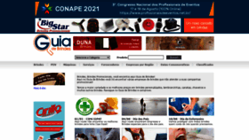 What Guiadebrindes.com.br website looked like in 2021 (2 years ago)