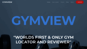 What Gymview.online website looked like in 2021 (2 years ago)