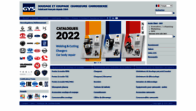 What Gys.fr website looked like in 2021 (2 years ago)