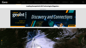 What Geoconnexion.com website looked like in 2021 (2 years ago)