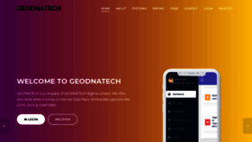What Geodnatech.com website looked like in 2021 (2 years ago)