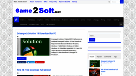 What Game2soft.net website looked like in 2021 (2 years ago)