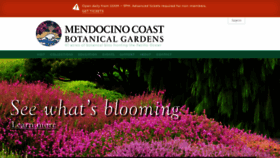 What Gardenbythesea.org website looked like in 2021 (3 years ago)