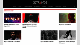 What Gltrends.com website looked like in 2021 (2 years ago)