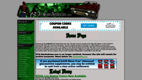 What Gta-sanandreas.com website looked like in 2021 (2 years ago)