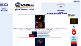 What Globalink.org website looked like in 2021 (2 years ago)