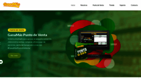 What Ganamas.net website looked like in 2021 (2 years ago)