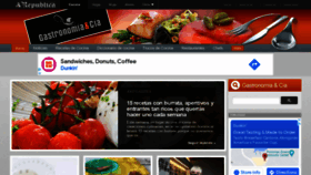 What Gastronomiaycia.com website looked like in 2021 (2 years ago)