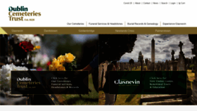 What Glasnevinmuseum.ie website looked like in 2021 (2 years ago)
