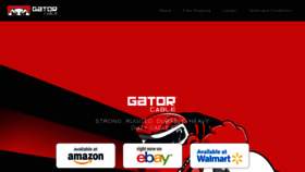 What Gatorcable.com website looked like in 2021 (3 years ago)