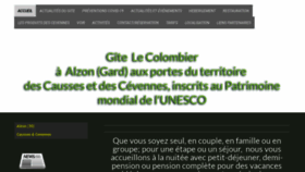 What Gite-le-colombier.com website looked like in 2021 (2 years ago)