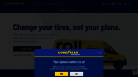 What Goodyear.com website looked like in 2021 (2 years ago)