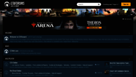 What Gtaforums.com website looked like in 2021 (2 years ago)