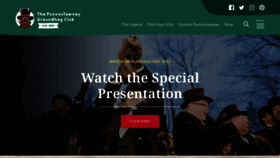 What Groundhog.org website looked like in 2021 (4 years ago)