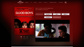 What Goodboysmovie.com website looked like in 2021 (2 years ago)
