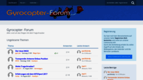What Gyrocopter-forum.de website looked like in 2021 (2 years ago)