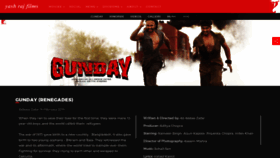 What Gunday.in website looked like in 2021 (2 years ago)