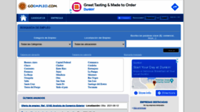 What Goempleo.com website looked like in 2021 (2 years ago)