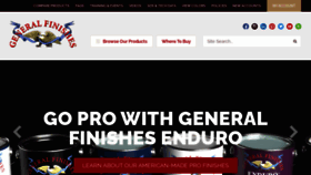 What Generalfinishes.com website looked like in 2021 (2 years ago)