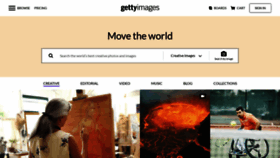 What Gettyimages.dk website looked like in 2021 (2 years ago)