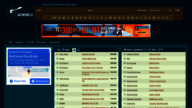 What Guitartabs.cc website looked like in 2021 (3 years ago)