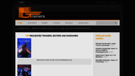 What Gtrainers.com website looked like in 2021 (2 years ago)